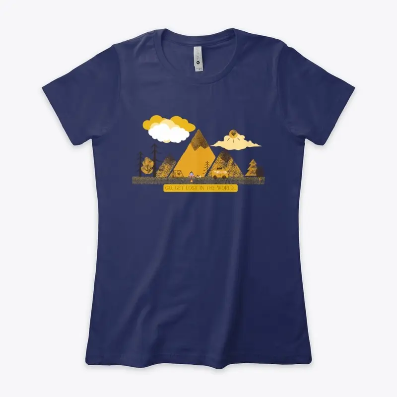 She Gets Lost in the World Tee