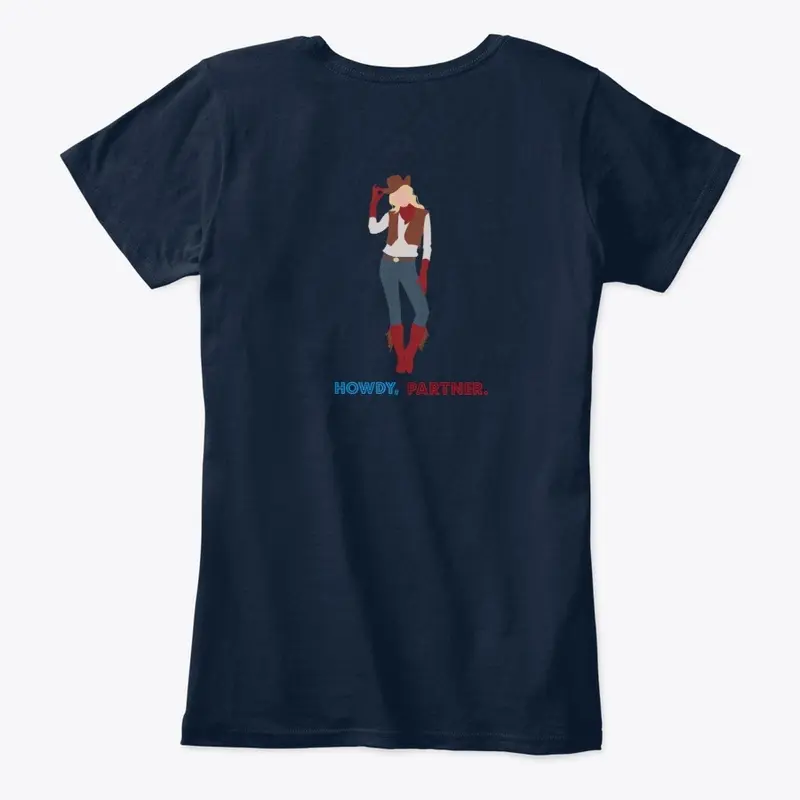 The Howdy, Partner Cowgirl Tee